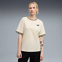 ДАМСКА ТЕНИСКА PUMA 68808287 ESS GRAPHIC ANIMAL RELAXED TEE БЕЖОВА