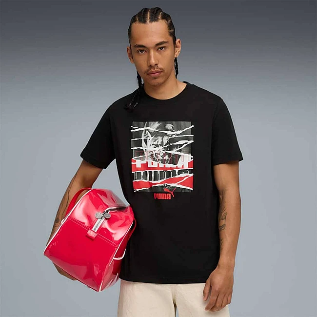 МЪЖКА ТЕНИСКА PUMA 68804101 GRAPHIC PHOTOPRINT TEE ЧЕРНА