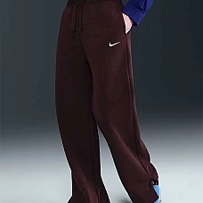 ДАМСКО ДОЛНИЩЕ NIKE IH1011-652 NSW PHNX FLC HR PANT WIDE 2 БОРДО
