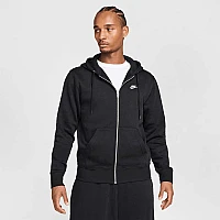 МЪЖКО ГОРНИЩЕ NIKE FN3861-010 CLUB BB FZ HOODIE ЧЕРНО
