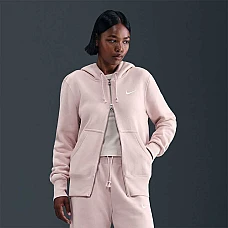 ДАМСКО ГОРНИЩЕ NIKE HJ0995-667 NSW PHNX FLC STD FZ HDY БЛЕДОРОЗОВО
