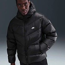 МЪЖКО ЯКЕ NIKE HQ7790-011 WINDRUNNER STMNT DWN JKT ЧЕРНО