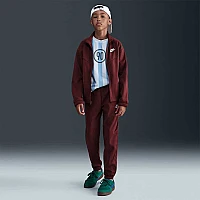 ДЕТСКИ СПОРТЕН ЕКИП ЗА МОМЧЕ NIKE HQ9315-619 NSW DF TRACKSUIT PK FZ ЧЕРВЕН