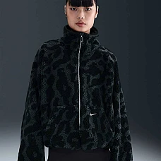 ДАМСКО ЯКЕ NIKE HV2070-010 NSW STREET SHERPA JKT ЧЕРНО