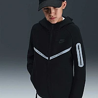 ДЕТСКО ГОРНИЩЕ ЗА МОМЧЕ NIKE IM9154-010 NSW TCH FLC FZ REFLECT ЧЕРНО