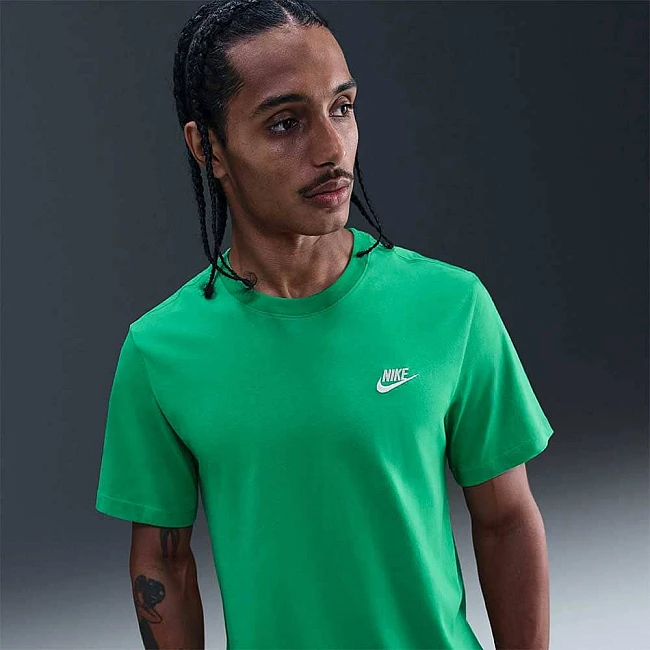 МЪЖКА ТЕНИСКА NIKE AR4997-330 NSW CLUB TEE ЗЕЛЕНА