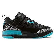 ДЕТСКИ ОБУВКИ ЗА МОМЧЕ NIKE FQ3951-005 JORDAN SPIZIKE LOW BP ЧЕРНИ/СИНИ