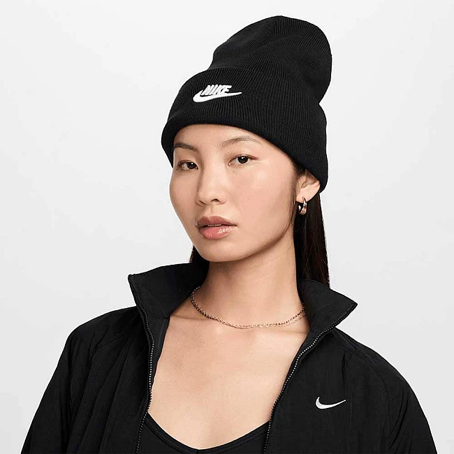 ЗИМНА ШАПКА NIKE HF0186-010 PEAK BEANIE TC FUT F24 L ЧЕРНА