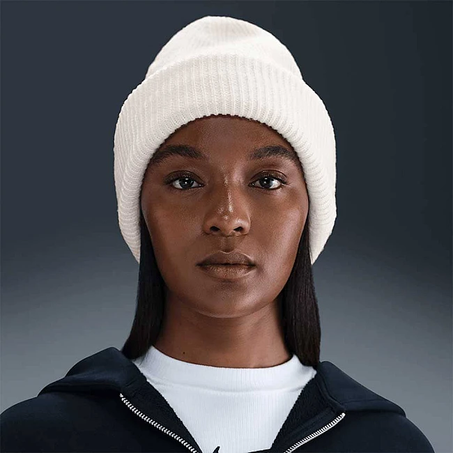 ЗИМНА ШАПКА NIKE HQ0368-133 PEAK BEANIE PREM H25 L БЕЖОВА