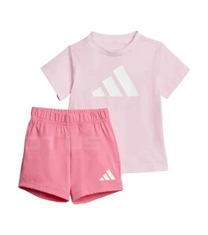 БЕБЕШКИ СПОРТЕН ЕКИП ЗА МОМИЧЕ ADIDAS JC9639 I BL T-SET 160 РОЗОВ