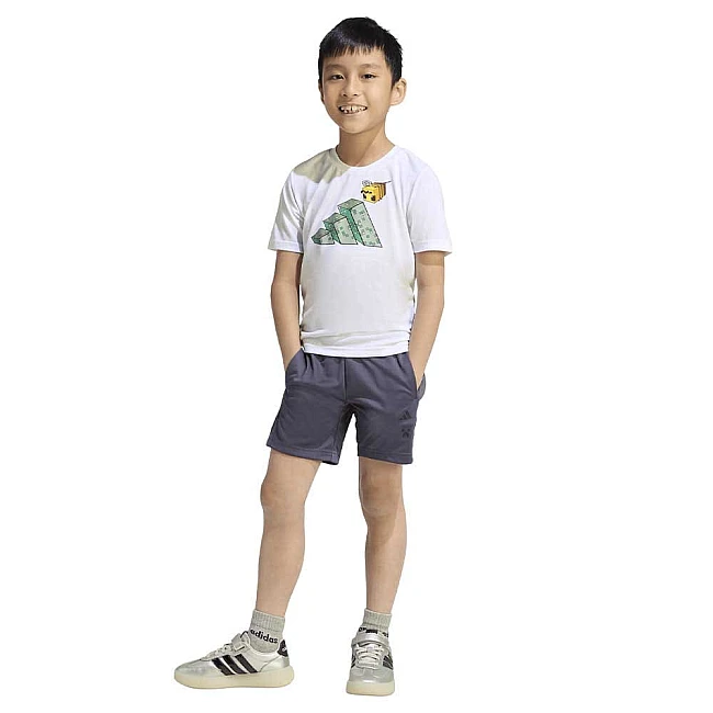 ДЕТСКИ СПОРТЕН ЕКИП ЗА МОМЧЕ ADIDAS JZ3533 LK MC TR SSET БЯЛ/СИВ