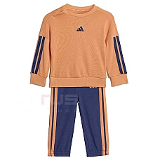 БЕБЕШКИ СПОРТЕН ЕКИП ЗА МОМЧЕ ADIDAS KB9627 I 3S FT JOG 240 ОРАНЖЕВ/СИН