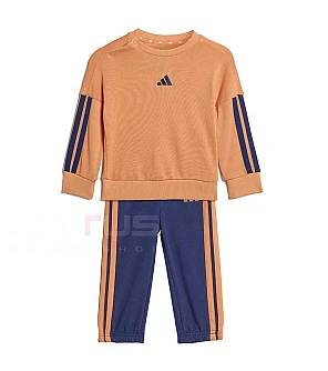 БЕБЕШКИ СПОРТЕН ЕКИП ЗА МОМЧЕ ADIDAS KB9627 I 3S FT JOG 240 ОРАНЖЕВ/СИН