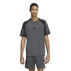 МЪЖКА ТЕНИСКА ADIDAS KC0709 M CAMO PRINT TEE СИВА