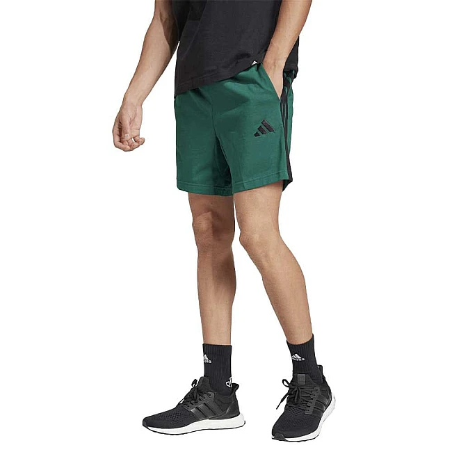 МЪЖКИ КЪСИ ПАНТАЛОНИ ADIDAS JF3680 M 3S SJ 7 SHORT ЗЕЛЕНИ