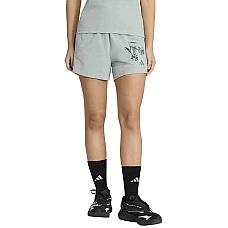 ДАМСКИ КЪСИ ПАНТАЛОНИ ADIDAS KF0053 W 3S SJ SHORT ЗЕЛЕНИ