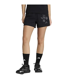 ДАМСКИ КЪСИ ПАНТАЛОНИ ADIDAS KF0055 W 3S SJ SHORT ЧЕРНИ