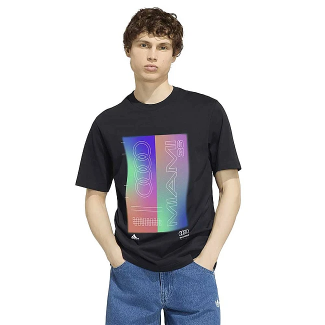 МЪЖКА ТЕНИСКА ADIDAS KF1533 AUDI TG GR M ЧЕРНА