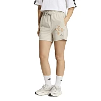 ДАМСКИ КЪСИ ПАНТАЛОНИ ADIDAS KF1535 W 3S SJ SHORT БЕЖОВИ