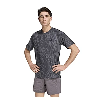 МЪЖКА ТЕНИСКА ADIDAS KQ7535 TECHESS AOP TEE СИВА