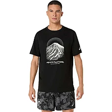 МЪЖКА ТЕНИСКА ASICS 2011D527-001 FUJITRAIL LOGO SS TOP ЧЕРНА