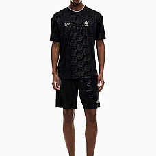 МЪЖКИ ЕКИП EA7 EMPORIO ARMANI 7M001304-UC001 SOCCER M TEE/SHORTS KIT GRAPHIC MATCH PL ЧЕРЕН