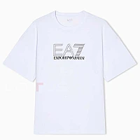 МЪЖКА ТЕНИСКА EA7 EMPORIO ARMANI 7M001309-U0002 VISIBILITY M TEE SS LOOSE БЯЛА