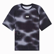 МЪЖКА ТЕНИСКА EA7 EMPORIO ARMANI 7M001371-FC041 VENTUS7 M TEE GRAPHIC ALLOVER SS PL ST ЧЕРНА