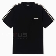 МЪЖКА ТЕНИСКА EA7 EMPORIO ARMANI 7M001476-UC001 LOGO SERIES M TEE SS TAPE ЧЕРНА