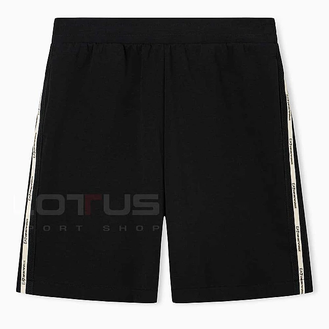 МЪЖКИ КЪСИ ПАНТАЛОНИ EA7 EMPORIO ARMANI 7M001481-UC001 LOGO SERIES M BERMUDA COFT TAPE ЧЕРНИ