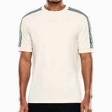 МЪЖКА ТЕНИСКА EA7 EMPORIO ARMANI 7M001507-U1088 LOGO SERIES M TEE SS PREMIUM TAPE БЕЖОВА
