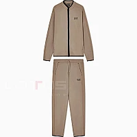 МЪЖКИ СПОРТЕН ЕКИП EA7 EMPORIO ARMANI 7M001590-U6167 ATHLETIC MIX M T-SUIT TT FZ CH CO PL БЕЖОВ/ЧЕРЕН
