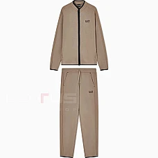 МЪЖКИ СПОРТЕН ЕКИП EA7 EMPORIO ARMANI 7M001590-U6167 ATHLETIC MIX M T-SUIT TT FZ CH CO PL БЕЖОВ/ЧЕРЕН