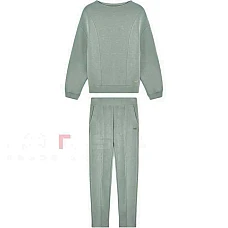 ДАМСКИ СПОРТЕН ЕКИП EA7 EMPORIO ARMANI 7W000194-U7243 CORE LADY RELAX W T-SUIT CN OH ЗЕЛЕН
