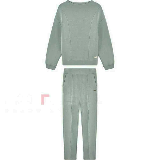 ДАМСКИ СПОРТЕН ЕКИП EA7 EMPORIO ARMANI 7W000194-U7243 CORE LADY RELAX W T-SUIT CN OH ЗЕЛЕН