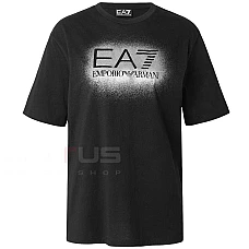 ДАМСКА ТЕНИСКА EA7 EMPORIO ARMANI 7W000917-MC026 VISIBILITY W REGULAR TEE SS ЧЕРНА