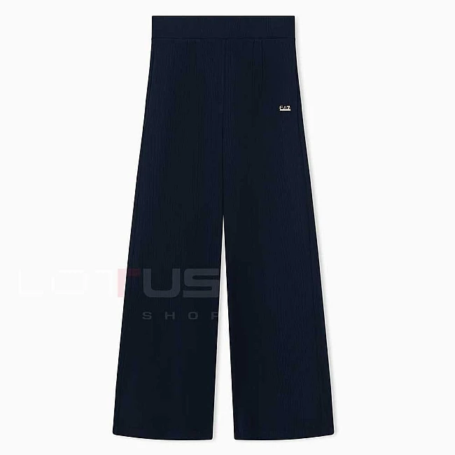ДАМСКО ДОЛНИЩЕ EA7 EMPORIO ARMANI 7W001030-UB102 COSTA SMERALDA W RIBBED PANTS ТЪМНОСИНЬО