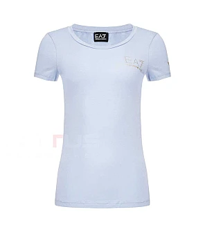 ДАМСКА ТЕНИСКА EA7 EMPORIO ARMANI 8NTT65-U9309 EVOLUTION W TEE SS СВЕТЛОСИНЯ