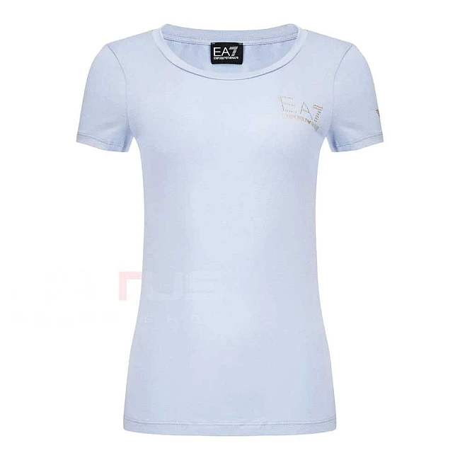 ДАМСКА ТЕНИСКА EA7 EMPORIO ARMANI 8NTT65-U9309 EVOLUTION W TEE SS СВЕТЛОСИНЯ