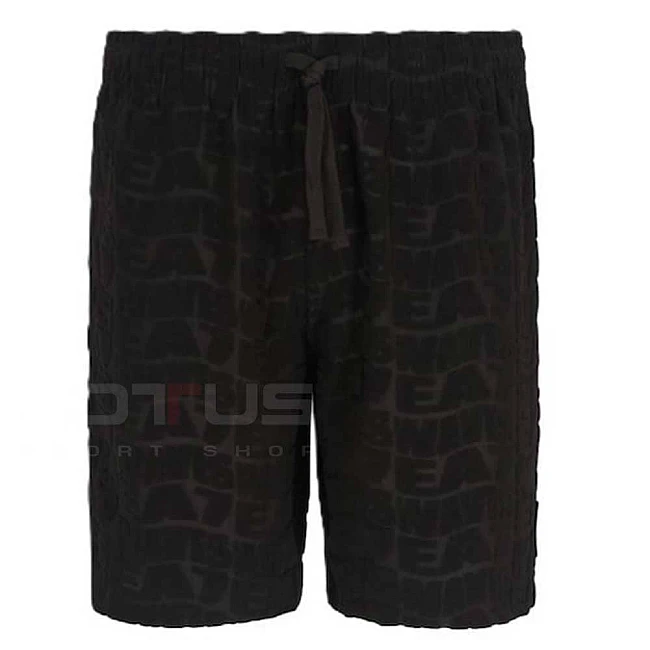 МЪЖКИ КЪСИ ПАНТАЛОНИ EA7 EMPORIO ARMANI 7M000506-UC001 BW BERMUDA M MONOGRAM OOW ЧЕРНИ