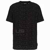 МЪЖКА ТЕНИСКА EA7 EMPORIO ARMANI 7M000508-UC001 BW M MONOGRAM TEE SS OOW ЧЕРНА