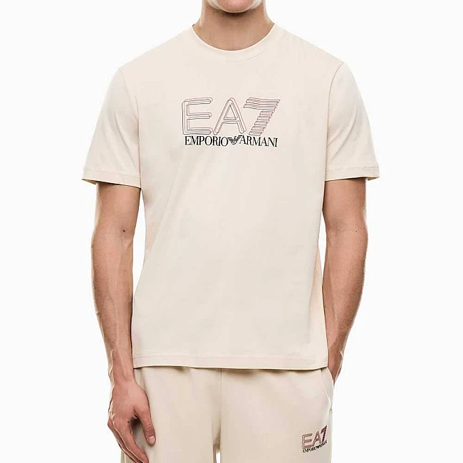 МЪЖКА ТЕНИСКА EA7 EMPORIO ARMANI 7M001308-U1088 VISIBILITY M TEE SS ST БЕЖОВА