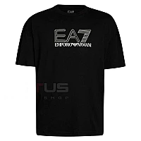 МЪЖКА ТЕНИСКА EA7 EMPORIO ARMANI 7M001309-UC001 VISIBILITY M TEE SS LOOSE ЧЕРНА