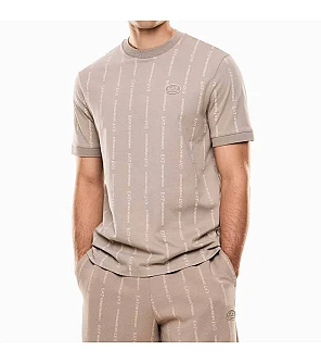 МЪЖКА ТЕНИСКА EA7 EMPORIO ARMANI 7M001391-F1030 GRAPHIC SERIES M TEE SS MONOGRAM PRINTED БЕЖОВА
