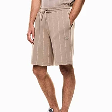 МЪЖКИ КЪСИ ПАНТАЛОНИ EA7 EMPORIO ARMANI 7M001393-F1030 GRAPHIC M BERMUDA COPL MONOGRAM PRINTED БЕЖОВИ