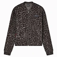 ДАМСКО ГОРНИЩЕ EA7 EMPORIO ARMANI 7W000994-F8181 GRAPHIC SERIES W T-TOP FZ ANIMALIER СИВО