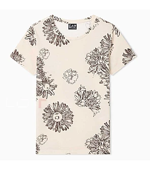 ДАМСКА ТЕНИСКА EA7 EMPORIO ARMANI 7W000996-F1040 GRAPHIC SERIES W SLIM TEE SS FLOWER БЕЖОВА ДАМСКА ТЕНИСКА EA7 EMPORIO ARMANI 7W000996-F1040 GRAPHIC SERIES W SLIM TEE SS FLOWER БЕЖОВА