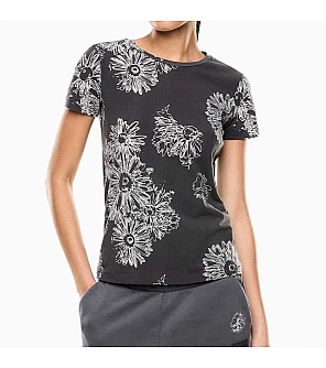 ДАМСКА ТЕНИСКА EA7 EMPORIO ARMANI 7W000996-F8182 GRAPHIC SERIES W SLIM TEE SS FLOWER СИВА ДАМСКА ТЕНИСКА EA7 EMPORIO ARMANI 7W000996-F8182 GRAPHIC SERIES W SLIM TEE SS FLOWER СИВА