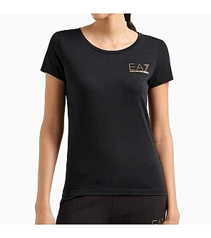 ДАМСКА ТЕНИСКА EA7 EMPORIO ARMANI 8NTT65-1200 EVOLUTION W TEE SS ЧЕРНА