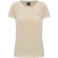 ДАМСКА ТЕНИСКА EA7 EMPORIO ARMANI 8NTT65-U1088 EVOLUTION W TEE SS БЕЖОВА